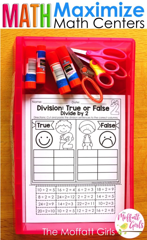 Keep your math activities organized! Plus, learn these effective ways to teach Division Facts. If students can master the basics, all other math concepts are so much easier to learn. Check out these engaging, effective and fun ways to build strong foundational skills for future learning.