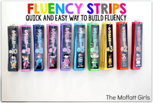 Build reading fluency for beginning and struggling readers with this systematic approach. Fluency Strips: The Bundle
