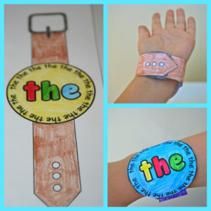 Sight Word Watches!