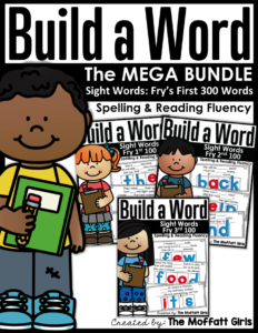 Fry Sight Words for Reading Fluency and Spelling