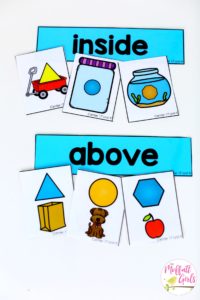 Kindergarten, Math, Kindergarten Math, math games, shapes, sorting, positional words,