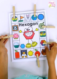 Kindergarten Math, Kindergarten, Shapes, Common Core Math, Hexagon, Math Games, 3d Shapes