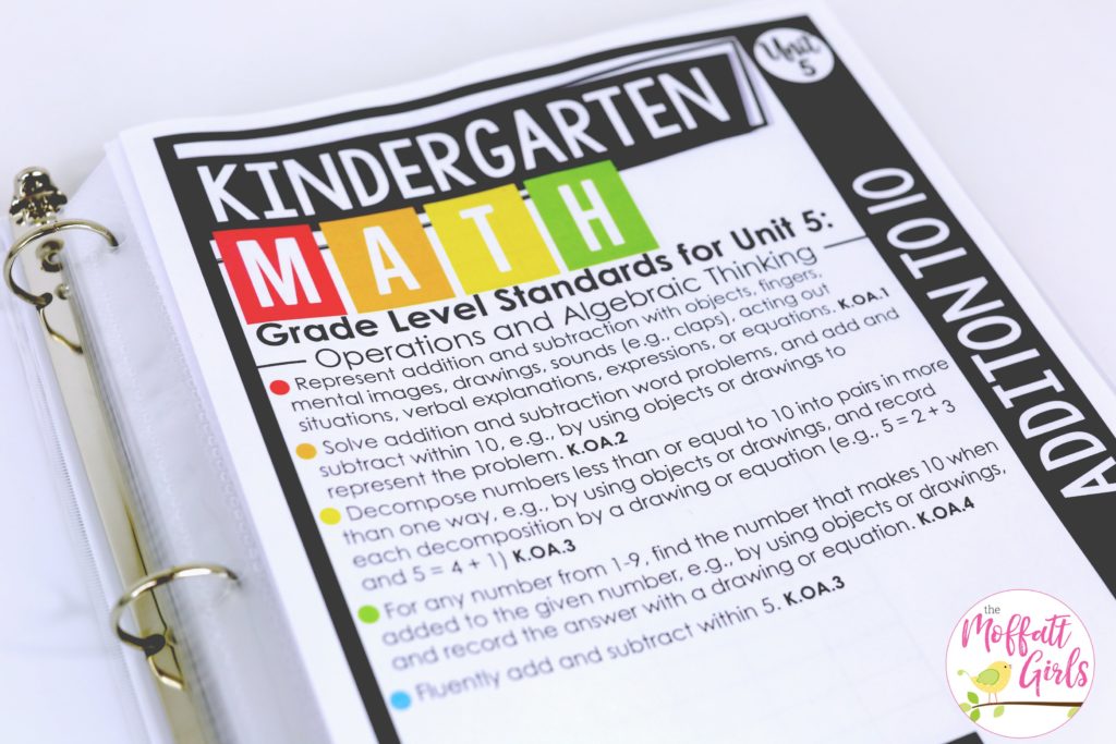 Hands-on addition math centers and worksheets for Kindergarten! Teach basic addition in a variety of ways that help students build math skills and meet state standards!