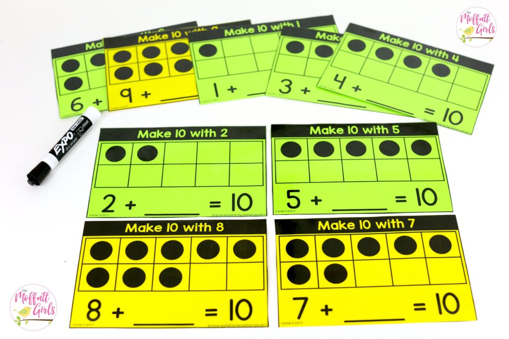 Make ten with... Addition to 10. Plus, MORE hands-on addition math centers for Kindergarten! Teach basic addition in a variety of ways that help students build math skills.