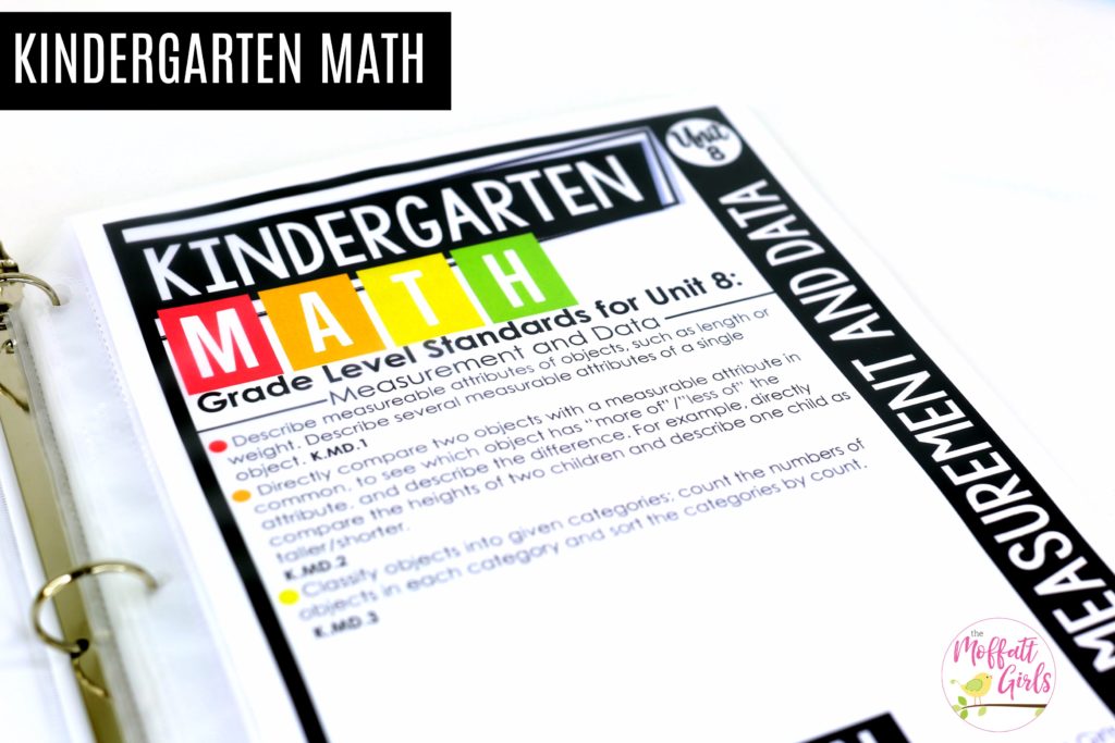 These fun Kindergarten Math activities help students measure items and analyze data in a hands-on way!