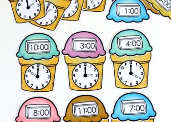 Kindergarten Math: Telling Time to the Hour