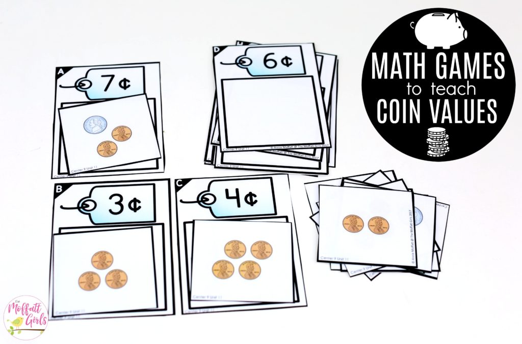 Money Make a Match: This fun Kindergarten Math activity helps students identify and count money in a hands-on way!