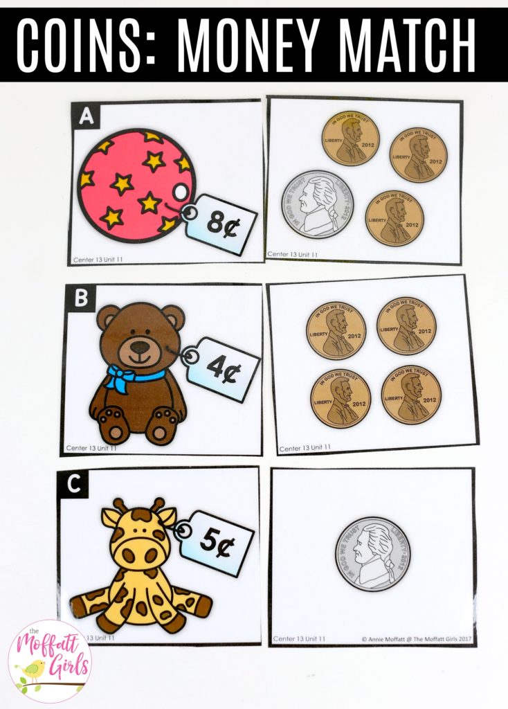 Toy Shopping: This fun Kindergarten Math activity helps students identify and count money in a hands-on way!