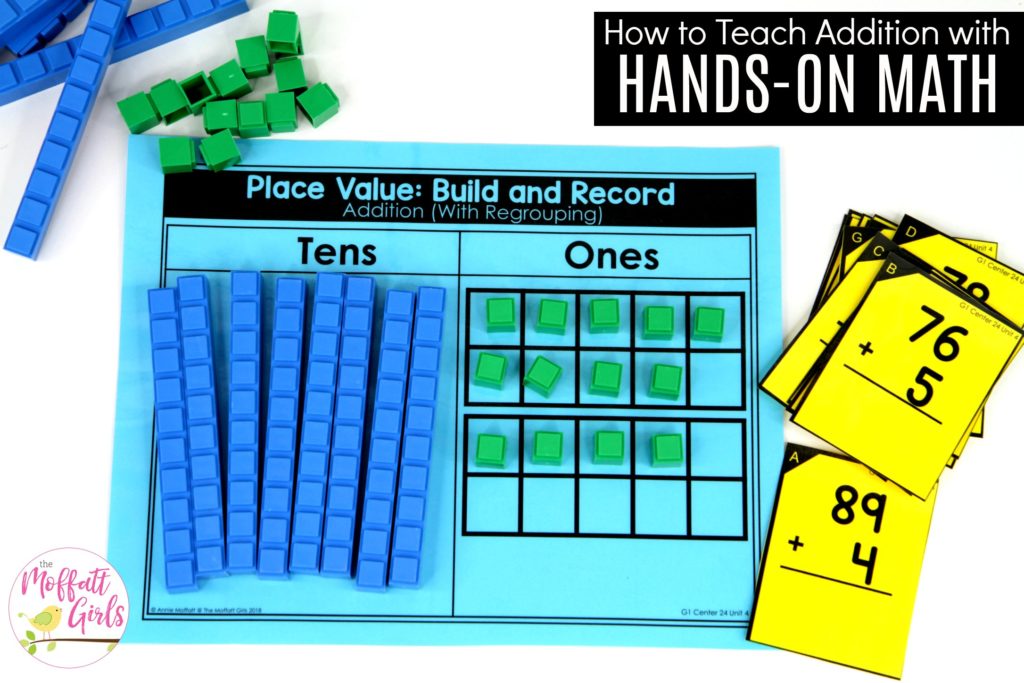 Place Value Build and Record: This fun 1st Grade Math activity helps students understand place values and the meaning of a number in a hands-on way!