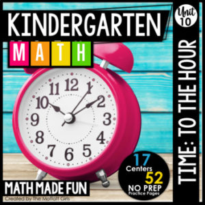 Kindergarten Unit 10: Time to the Hour