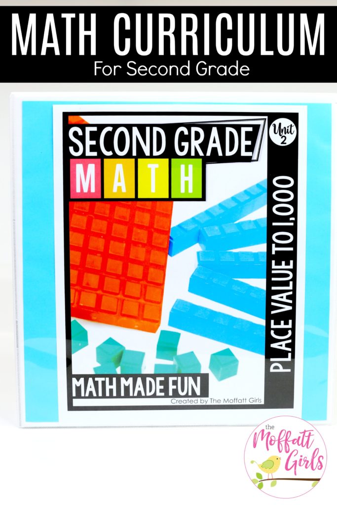 Second Grade Place Value binder