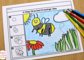 Directed Drawings for Kids and FREEBIE!