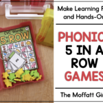 Phonics 5 in a Row Games