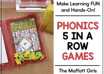 Phonics 5 in a Row Games